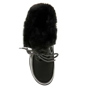 JBU Women’s Boots Size 6‎ Black Memory Foam Waterproof Warm Winter Faux Fur NWT thumbnail 5