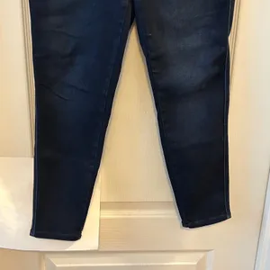 Seven7 Jeans High Rise Skinny Crop Dark Wash‎ Women's Size 10 thumbnail 10
