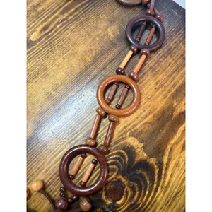 Wooden Circle Tie Waist‎ Belt thumbnail 3