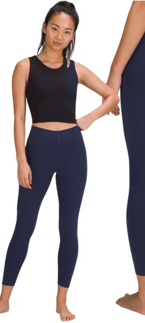 Lululemon Instill High-Rise Tight 25" Womens 6 Night Sea Blue Legging Active Gym thumbnail 1