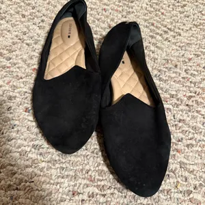 Birdies Heron Flat Black Suede Women- Size 9.5 thumbnail 3