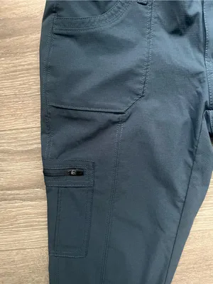 Kuhl Blue Straight Leg Zip Pocket Drawstring Outdoor Hiking Sporty Pants Size 6 thumbnail 2