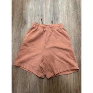 Nike Sportswear Womens Fleece Pintuck‎ Shorts Rust Terracotta XS 3320 thumbnail 3