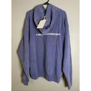 Aelfric Eden Blurring Star Washed Oversized Hoodie With Pockets NWT Large thumbnail 9