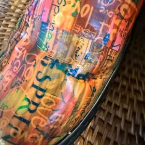 Klogs Footwear Women Multi Color Graffiti Patent Leather Nursing Clogs‎ Shoes thumbnail 5