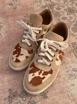 Myra Bags cow print sneakers thumbnail 1