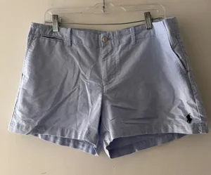 Ralph Lauren‎ Blue Cotton Chino Shorts thumbnail 1
