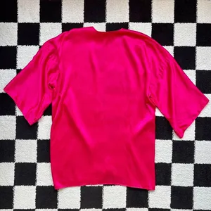Rare Vintage Victoria’s Secret Pink Silk Robe thumbnail 2
