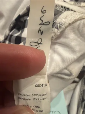 Cupshe NWT women’s vneck one piece swimsuit size large. thumbnail 7