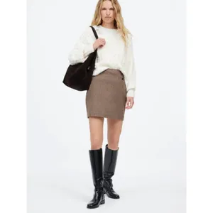 NWT Madewell Wool-Blend Mini‎ Skirt in Check Parton Check Sz 4 thumbnail 4