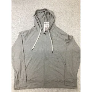 Members Mark‎ Favorite Soft Full Zip Hoodie Gray XL Womens 4 Way Stretch NWT thumbnail 2