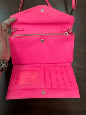 Victoria’s Secret Hot Pink Crossbody Purse thumbnail 5