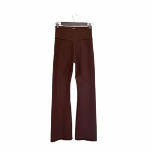 Abercrombie YPB SculptLUX Brown High Rise Flare Yoga Pants Leggings thumbnail 5