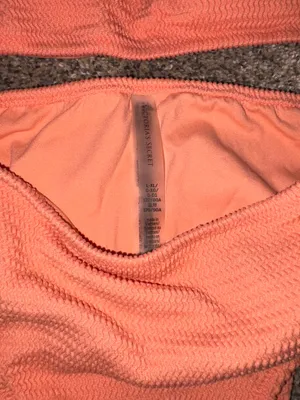 Victoria’s Secret Coral Textured Bikini Set L/XL thumbnail 2