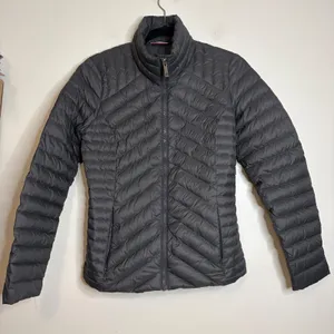 Tommy Hilfiger Packable‎ Lightweight Premium Down Puffer Jacket Womens XS Gray thumbnail 1