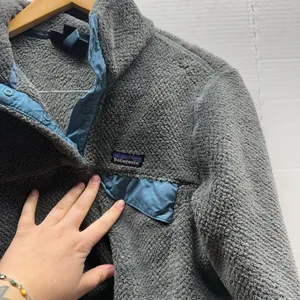 Patagonia Snap T Gray Fleece Pullover thumbnail 3