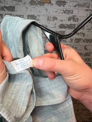 Marine layer | women cotton Marge 1/4 button down top thumbnail 4