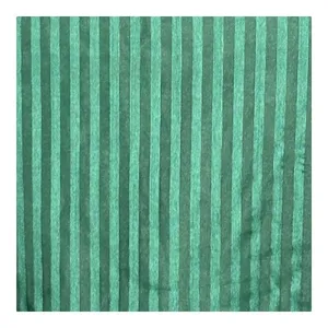 Crown & Ivy Tiered Mini Dress Womens Large‎ Green Striped Puff Sleeve Babydoll thumbnail 15