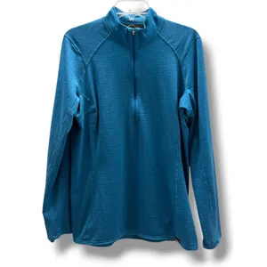 Patagonia Capilene Thermal Weight Polartec Power Grid 1/4 Zip Blue‎ Womens XL thumbnail 2