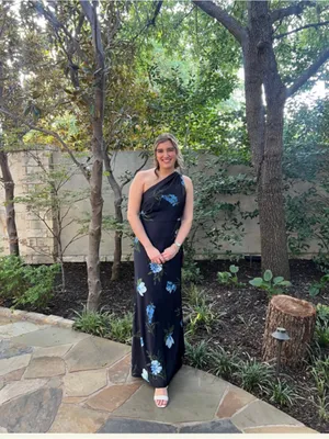 Sachin + Babi Delphine One Shoulder Gown thumbnail 3