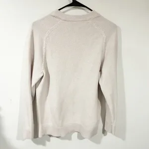 Lululemon Cream Texture Knit Crewneck Sweater Pullover Size Small thumbnail 4