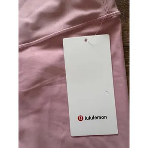 Lululemon Wunder Under Senseknit High Rise 25” Pink Haze Size 10 NWT thumbnail 5