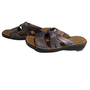 NaturalSoul by Naturalizer Sandals Women’s 7.5 Night Sky Pewter Slip‑On Comfort thumbnail 3