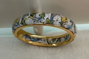 Stylish Silver and Gold Women's Bracelet thumbnail 1