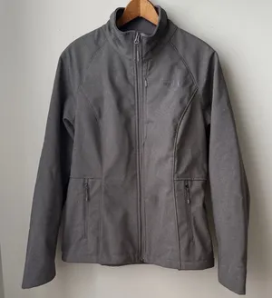 The North Face Soft Shell Waterproof Windproof Apex Barrier Gray Jacket thumbnail 1