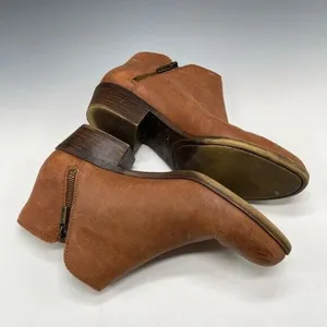 Lucky‎ Brand 8.5 LP-Burklee Brown Booties Leather 39 thumbnail 6