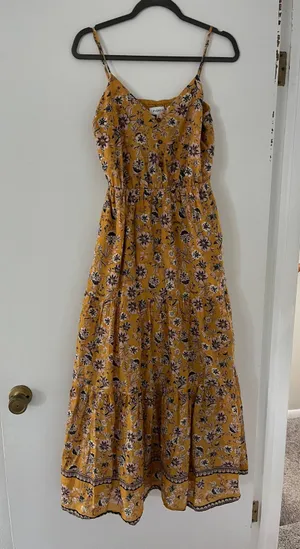 Floral Sun Dress Multi Size M thumbnail 1