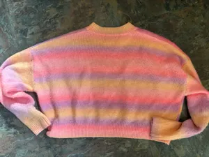 BB Dakota Steve Madden Pastel Ombré Crop Top sweater thumbnail 4