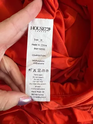 House of CB Ischia Orange Cutout Plunge Backless Maxi Dress M Goddess Resort thumbnail 8