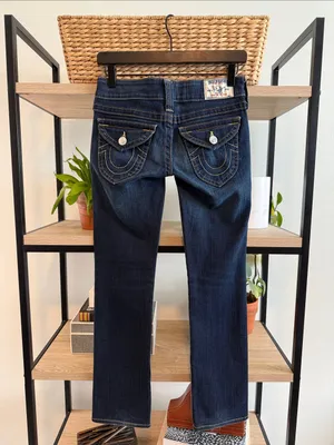 True Religion Billy Low-Rise Slim Leg Jeans, 24 thumbnail 4