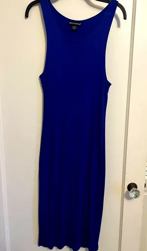 American Dream blue midi dress thumbnail 1