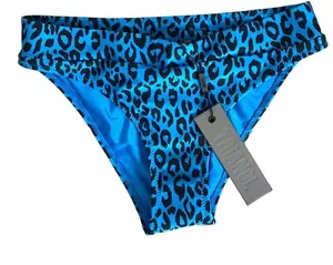 Maci Blue Leopard Bikini bottom w/bag Size Xs NWT thumbnail 5