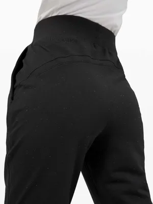 Lululemon LA Warm Down Joggers women’s size 6! Black confetti! thumbnail 3