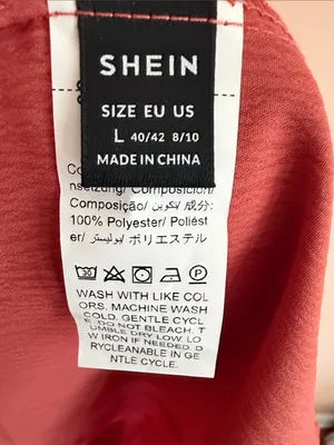 SHEIN Sleeveless Midi Dress with Side Knot in Rust thumbnail 2