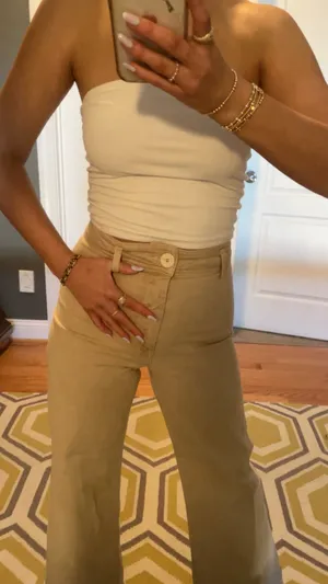 ZARA Marine Straight Jeans thumbnail 3