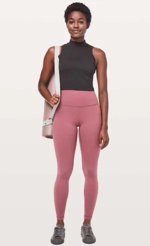 Lululemon Align Leggings High-Rise 28" 6 Pink thumbnail 3