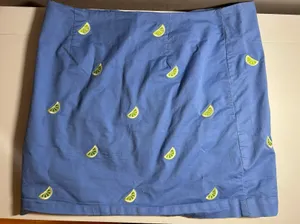 Vineyard Vines Women’s Lime Embroidered Fully Lined Skirt thumbnail 5