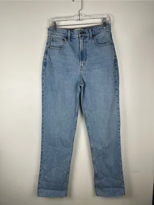 Abercrombie and Fitch Ultra High Rise 90s Straight Jean Women’s Sz‎ 28 R thumbnail 2