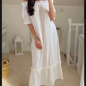 ✨ZARA Maxi Flounce Ruffle Trim Dress ✨ thumbnail 9