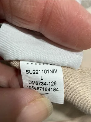 Nike Sleeveless Sleeveless Dress in Beige Size Large thumbnail 9