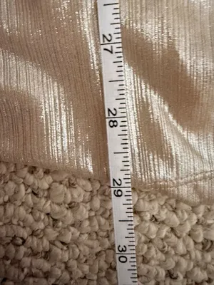 Altar’d State Shimmery Champagne Sleeveless Fit & Flare‎ Dress thumbnail 5