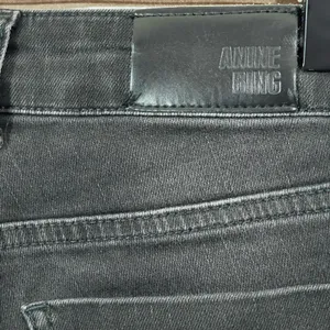 Anine Bing Double Zipper Skinny Jeans - Charcoal - 26 thumbnail 12
