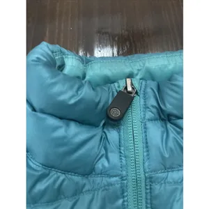 REI Co-Op Teal Puffer Down Insulated Full Zip Jacket Kids XL (18) Packable thumbnail 5