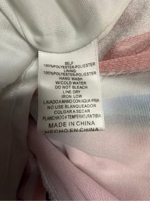 Listicle Pink, Blue & Cream Striped Ruffle-Hem Sundress thumbnail 6