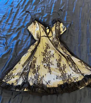 Lace Dress Yellow thumbnail 1