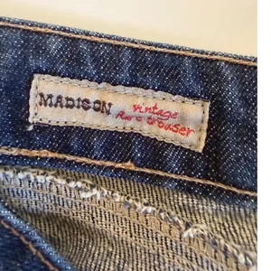 William‎ Rast Madison Vintage Trouser Jeans Dark Wash Flare Low Rise Size 27 USA thumbnail 7